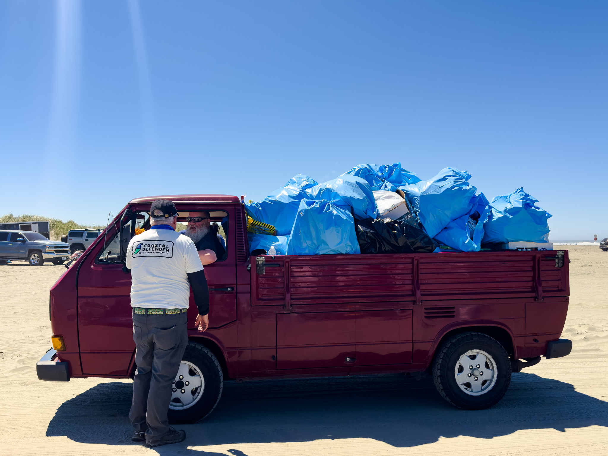 VW Truck with Load of Trash Weigh in-3